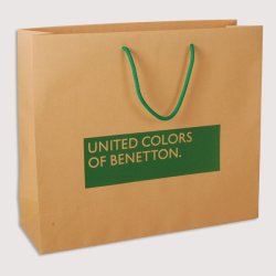 Eksklusiv hndlaget papirposer med snorhank 