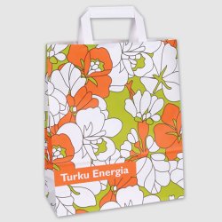 Enkle papirposer med logo 