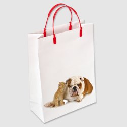 Eksklusiv hndlaget papirposer med lukkeklemmer