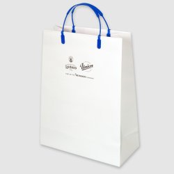 Eksklusiv hndlaget papirposer med lukkeklemmer