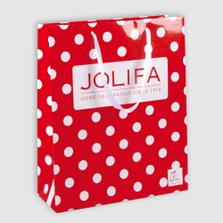 Eksklusiv hndlaget papirposer med silke/bomulls bnd 