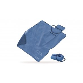  PIKNIKTEPPE I EGEN PMS FARGE m. 3D LOGOPREGG eller BRODERI