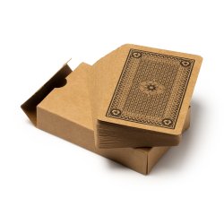 NAIPE Kortstokk i resirkulert papp med logo