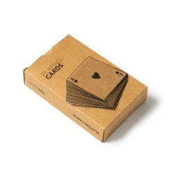 NAIPE Kortstokk i resirkulert papp med logo