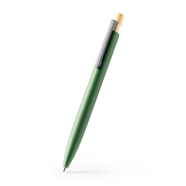 TANSA Sustainable pen made of bamboo and recycled aluminium: Blue Ink