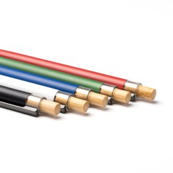 TANSA Brekraftig penn av bambus og resirkulert aluminium: Bltt Blekk