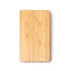 AKROL Powerbank med brekraftig bambusdesign 