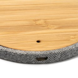 SIBON Trdls lader med logo . Bambus og RPET-stoff