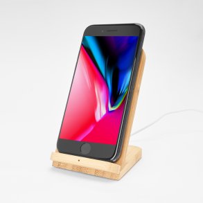 GRAVITY Trdls lader med stativ ogkropp i naturlig bambus.