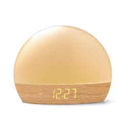 NAMUR Miljvennlig lampe-vekkerklokke