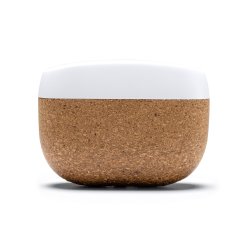 FOLK Trdlse hodetelefoner i resirkulert ABS og naturlig kork.