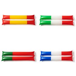 SUPORT Oppblsbare Jubelstaver Sett 