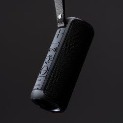 UMEK Trdls hyttaler med gjennomsiktig membran og 6 LED-lysmoduser