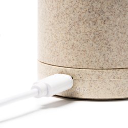 KUMBER Trdls hyttaler laget av hvetefiber.  FM-radio, micro SD-kortspor og handsfree funksjon.