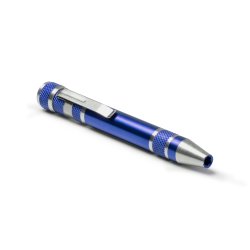 BRICO Multiverkty i aluminium i form av en penn.