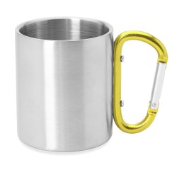 GUAYA Krus i rustfritt stl med dobbel vegg og karabin-hndtak