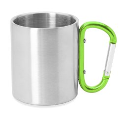 GUAYA Krus i rustfritt stl med dobbel vegg og karabin-hndtak