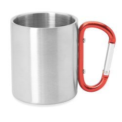 GUAYA Krus i rustfritt stl med dobbel vegg og karabin-hndtak