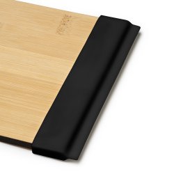 NOSOK Isskrape av bambus med trykk av logo