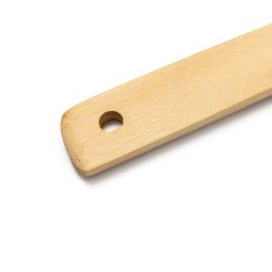 NORI Kjkkenskje i naturlig bambus - Gjenbrukbar og Ideell for matlaging eller takeaway