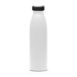 KEMY Termoflaske i rustfritt stl med trykk. Dobbeltvegg. 500 ml kapasitet. 