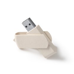 KINOX USB-minnepinne laget av hvetefiber.  16 GB kapasitet.