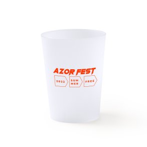 PONTAL Gjenbrukbar Festivalkopp med logo - Perfekte alternativen for festival eller arrangementer 