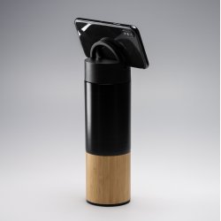 COIBA Termiskflaskemed logo. Rustfritt stl med dobbel vegg. 450ml 