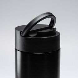 COIBA Termiskflaskemed logo. Rustfritt stl med dobbel vegg. 450ml 