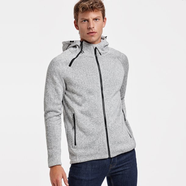 EVEREST Knitted jacket with hood Mens