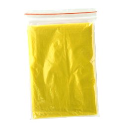 SHAKA Gjennomsiktig regnponcho med logo