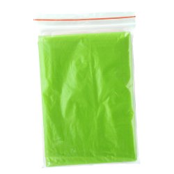 SHAKA Gjennomsiktig regnponcho med logo