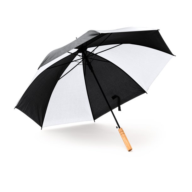 FARGO Umbrella . Wooden handle and automatic opening.