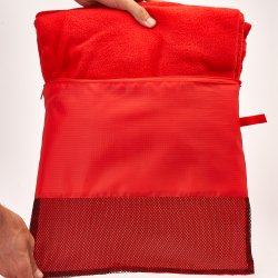 BERING Fleecepledd med matchende pouch