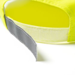 BALDER 5-panels caps i fluoriserendefarger