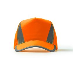 BALDER 5-panels caps i fluoriserendefarger