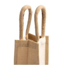 BELONA Bomull Jute brepose til 1 flaske 