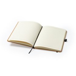 KORUM A5 notatbok med harde permer i resirkulert skinn