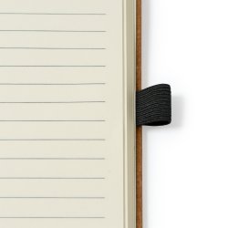 KORUM A5 notatbok med harde permer i resirkulert skinn