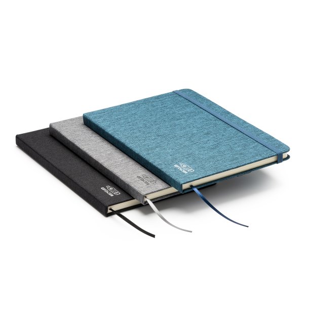 SOYER  A5 notebook with hard covers in RPET