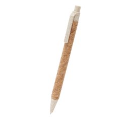 COMPER Brekraftig kulepenn i kork- og hvetestr detaljer