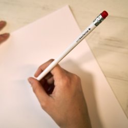 GRYFIN Antibakterieltblyant, med viskelr 