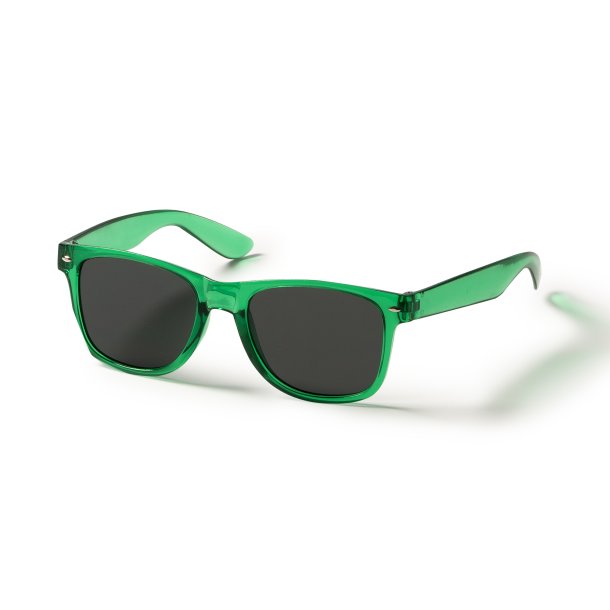 BARI Klassiske solbriller av gjennomsiktig RPET. UV400 beskyttelse.