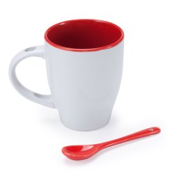 AKEBIA 350 ml keramisk krus kontrast