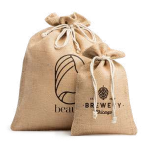 FLAY Naturlig Jutesekk  25x32 cm 