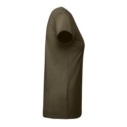 BREDA WOMAN  Innsvingetkortermet t-skjorte til damei OCS-sertifisert kologisk bomull