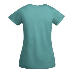 BREDA WOMAN  Innsvingetkortermet t-skjorte til damei OCS-sertifisert kologisk bomull