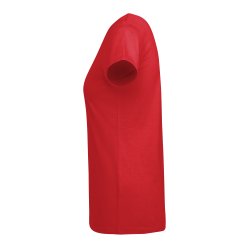 BREDA WOMAN  Innsvingetkortermet t-skjorte til damei OCS-sertifisert kologisk bomull